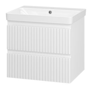 Подвесная тумба под раковину Brevita Victory VIC-09060-0102Я 60см белый