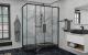 Душевой уголок AvaCan FB2 170-190 + SB80 чёрный