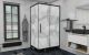 Душевой уголок AvaCan FB 160-180 + SB 100 MT чёрный