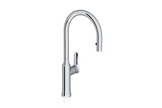 Смеситель Ravak Suzan KM 017.00 X070078 для кухни с выдвижным изливом