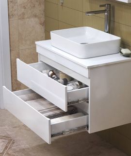 Тумба под раковину подвесная Vigo Urban tp.URB.80.2Y 80 см белый