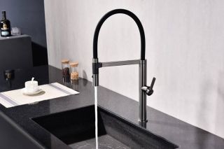 Смеситель для кухни Paulmark Leader Le214101-B беретта