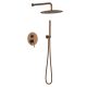 Душевая система встраиваемая Knotlor SS-26/RB, бронза