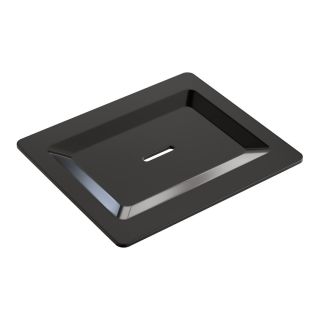 Мыльница для полки Boheme Space 10966-SGM-SOAP оружейная сталь