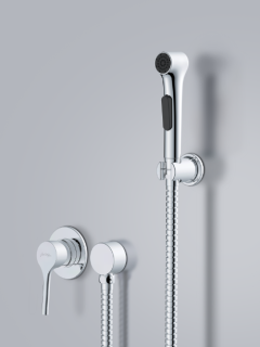 Смеситель Jacob Delafon Elate E24610-CP с гигиеническим душем