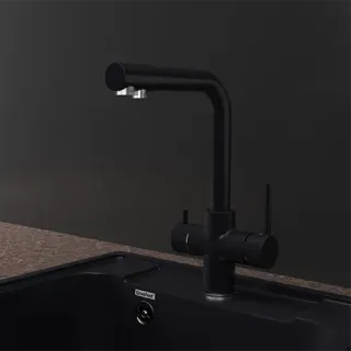 Смеситель для кухни GranFest  URBAN Z-5423 черный