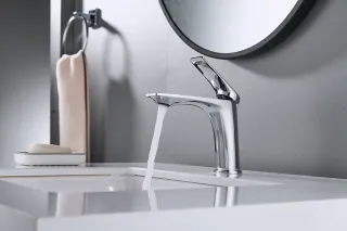 Смеситель для раковины Shevanik S9101 хром