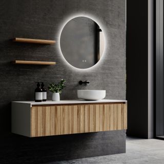 Зеркало с подсветкой ABBER Mond AG6203S-0.77 77см