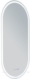 Зеркало с подсветкой Aquanet Монте 288970 50 см белый матовый