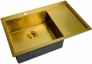 Мойка кухонная Zorg Light BRONZE ZL R 780510-L BRONZE