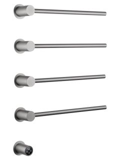 Полотенцесушитель электрический встраиваемый Wonzon & Woghand Hamburg WW-AL314-BR 46x72 см с внутренней частью брашированный никель