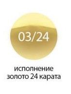 Гидромассажная форсунка квадратная 50x50мм, золото Cezares CZR-Z-FQ-50-03/24